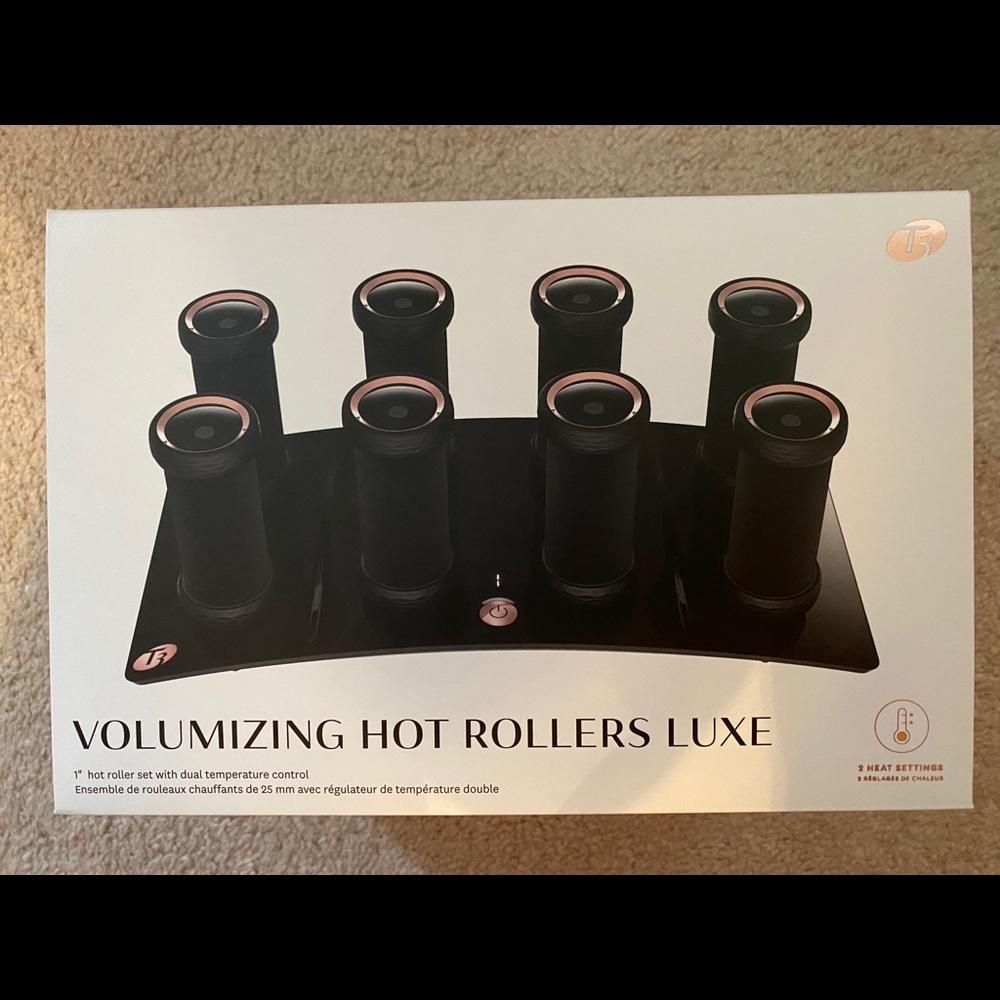 NEW T3 Volumizing Hot Rollers Luxe